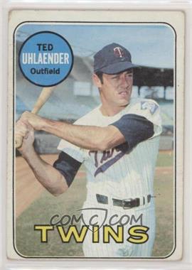 1969 Topps - [Base] #194 - Ted Uhlaender [Good to VG‑EX]