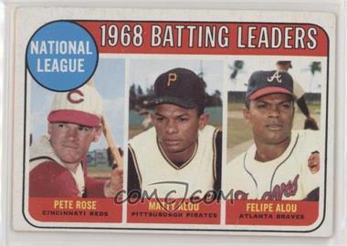 1969 Topps - [Base] #2 - League Leaders - Pete Rose, Felipe Alou, Matty Alou