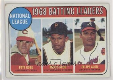 1969 Topps - [Base] #2 - League Leaders - Pete Rose, Felipe Alou, Matty Alou