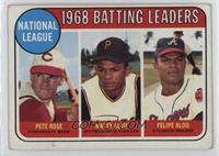 League Leaders - Pete Rose, Felipe Alou, Matty Alou [Poor to Fair]