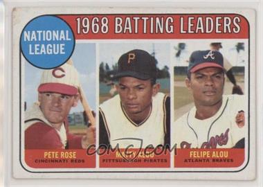 1969 Topps - [Base] #2 - League Leaders - Pete Rose, Felipe Alou, Matty Alou