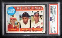 League Leaders - Pete Rose, Felipe Alou, Matty Alou [PSA 6 EX‑M…