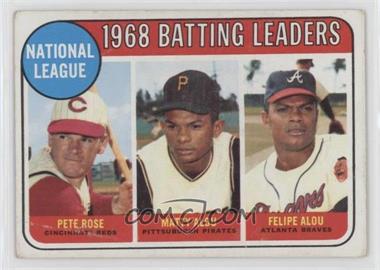 1969 Topps - [Base] #2 - League Leaders - Pete Rose, Felipe Alou, Matty Alou [Good to VG‑EX]