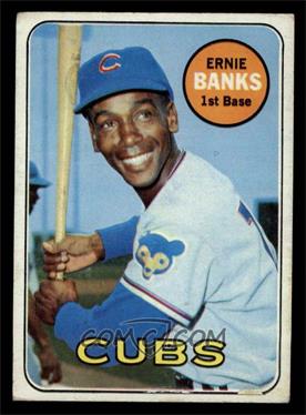 1969 Topps - [Base] #20 - Ernie Banks [VG]