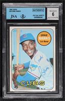 Ernie Banks [JSA Certified Encased by BGS]