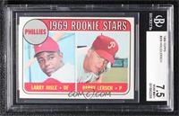 1969 Rookie Stars - Larry Hisle, Barry Lersch [BGS 7.5 NEAR MINT…