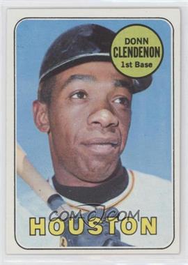 1969 Topps - [Base] #208.1 - Donn Clendenon (Houston Astros)