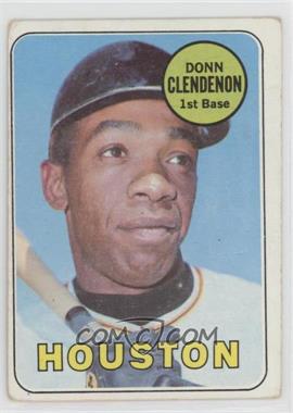 1969 Topps - [Base] #208.1 - Donn Clendenon (Houston Astros)