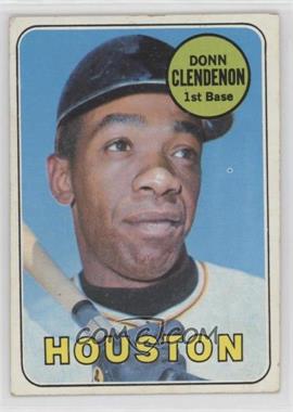 1969 Topps - [Base] #208.1 - Donn Clendenon (Houston Astros)