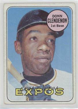 1969 Topps - [Base] #208.2 - Donn Clendenon (Expos) [Good to VG‑EX]