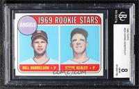 1969 Rookie Stars - Bill Harrelson, Steve Kealey [BGS 8 NM‑MT]