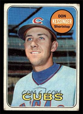 1969 Topps - [Base] #225 - Don Kessinger [GOOD]