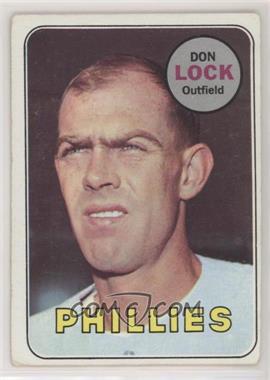 1969 Topps - [Base] #229 - Don Lock [Good to VG‑EX]