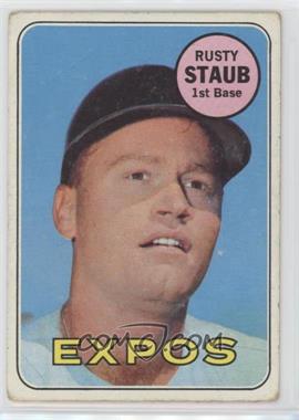 1969 Topps - [Base] #230 - Rusty Staub [Good to VG‑EX]