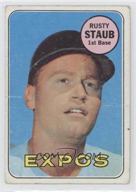 1969 Topps - [Base] #230 - Rusty Staub [Poor to Fair]