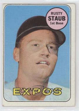 1969 Topps - [Base] #230 - Rusty Staub [Good to VG‑EX]