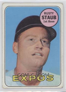 1969 Topps - [Base] #230 - Rusty Staub [Good to VG‑EX]