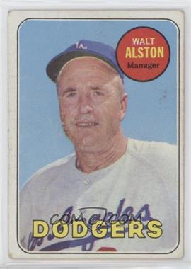 1969 Topps - [Base] #24 - Walter Alston [Poor to Fair]