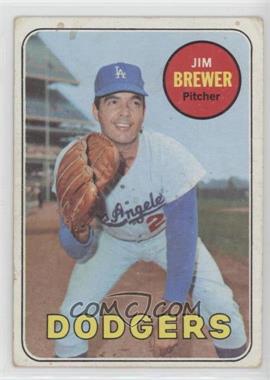 1969 Topps - [Base] #241 - Jim Brewer [Poor to Fair]