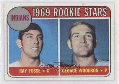 1969 Topps - [Base] #244 - 1969 Rookie Stars - Ray Fosse, George Woodson