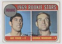 1969 Rookie Stars - Ray Fosse, George Woodson [Good to VG‑EX]