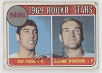 1969 Rookie Stars - Ray Fosse, George Woodson [Poor to Fair]