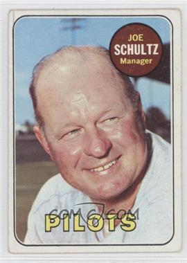 1969 Topps - [Base] #254 - Joe Schultz [Good to VG‑EX]