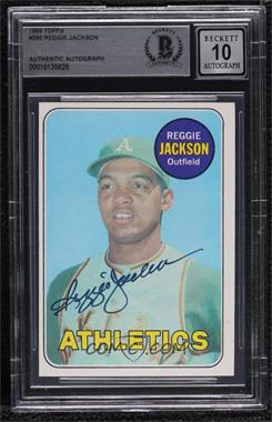 1969 Topps - [Base] #260 - Reggie Jackson [BAS BGS Authentic]