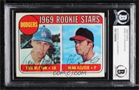 1969 Rookie Stars - Tom Hutton, Alan Foster [BAS BGS Authentic]