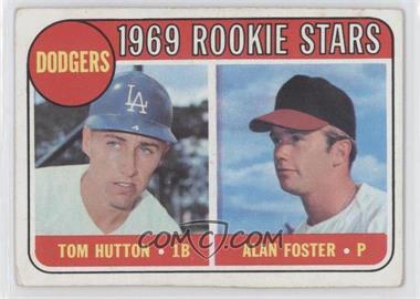 1969 Topps - [Base] #266 - 1969 Rookie Stars - Tom Hutton, Alan Foster [Good to VG‑EX]