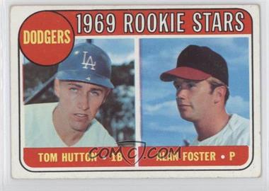 1969 Topps - [Base] #266 - 1969 Rookie Stars - Tom Hutton, Alan Foster [Good to VG‑EX]