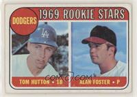 1969 Rookie Stars - Tom Hutton, Alan Foster [Good to VG‑EX]