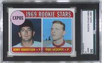 1969 Rookie Stars - Jerry Robertson, Mike Wegener [SGC 9 MINT]