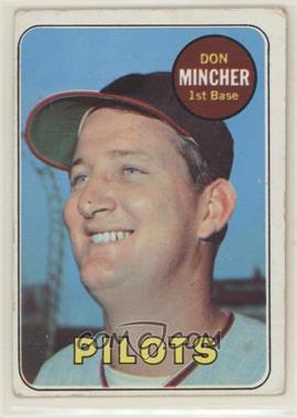 1969 Topps - [Base] #285 - Don Mincher [Good to VG‑EX]