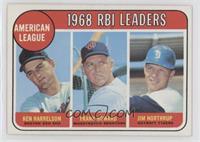 League Leaders - Ken Harrelson, Frank Howard, Jim Northrup