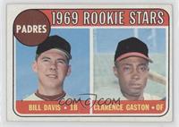 1969 Rookie Stars - Bill Davis, Cito Gaston [Good to VG‑EX]