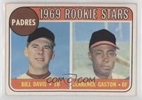 1969 Rookie Stars - Bill Davis, Cito Gaston [Poor to Fair]