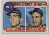 1969 Rookie Stars - Gary Gentry, Amos Otis [Poor to Fair]