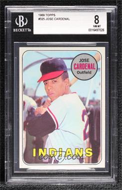 1969 Topps - [Base] #325 - Jose Cardenal [BGS 8 NM‑MT]