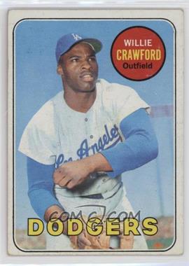 1969 Topps - [Base] #327 - Willie Crawford