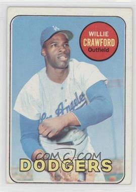 1969 Topps - [Base] #327 - Willie Crawford [Good to VG‑EX]