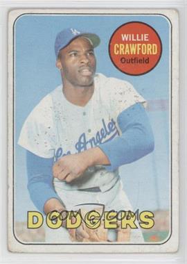 1969 Topps - [Base] #327 - Willie Crawford [Good to VG‑EX]