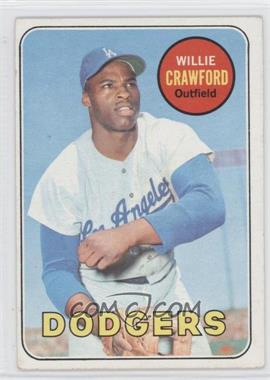 1969 Topps - [Base] #327 - Willie Crawford [Noted]