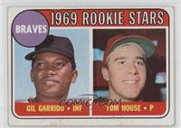 1969 Rookie Stars - Gil Garrido, Tom House [Poor to Fair]