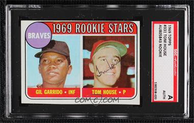 1969 Topps - [Base] #331 - 1969 Rookie Stars - Gil Garrido, Tom House [SGC Authentic Authentic]