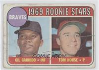 1969 Rookie Stars - Gil Garrido, Tom House [COMC RCR Poor]