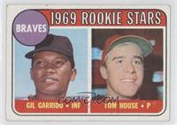 1969 Rookie Stars - Gil Garrido, Tom House [Good to VG‑EX]