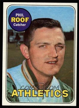 1969 Topps - [Base] #334 - Phil Roof [EX MT]