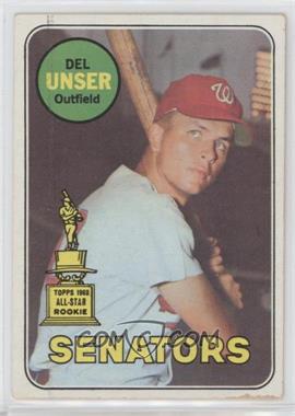 1969 Topps - [Base] #338 - Del Unser [Good to VG‑EX]