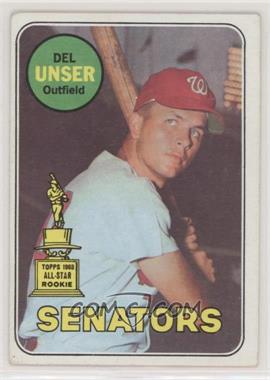 1969 Topps - [Base] #338 - Del Unser [Good to VG‑EX]